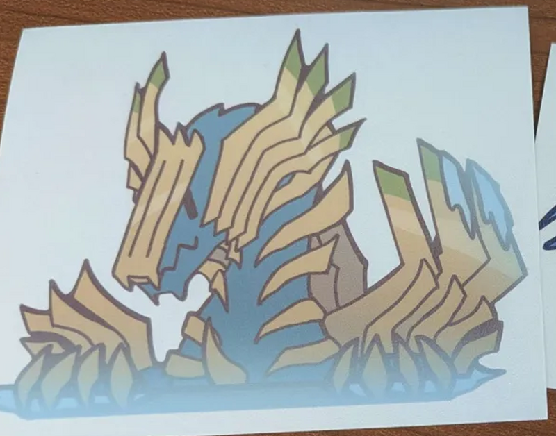 Peeker Sticker