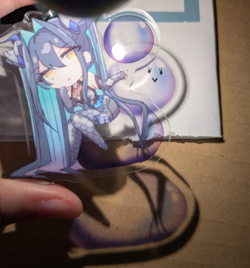 Keychain - special lighting effects